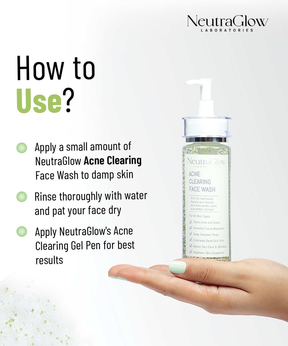 Acne Clearing Face Wash