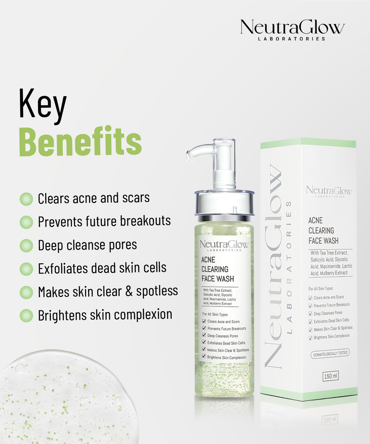 Acne Clearing Face Wash