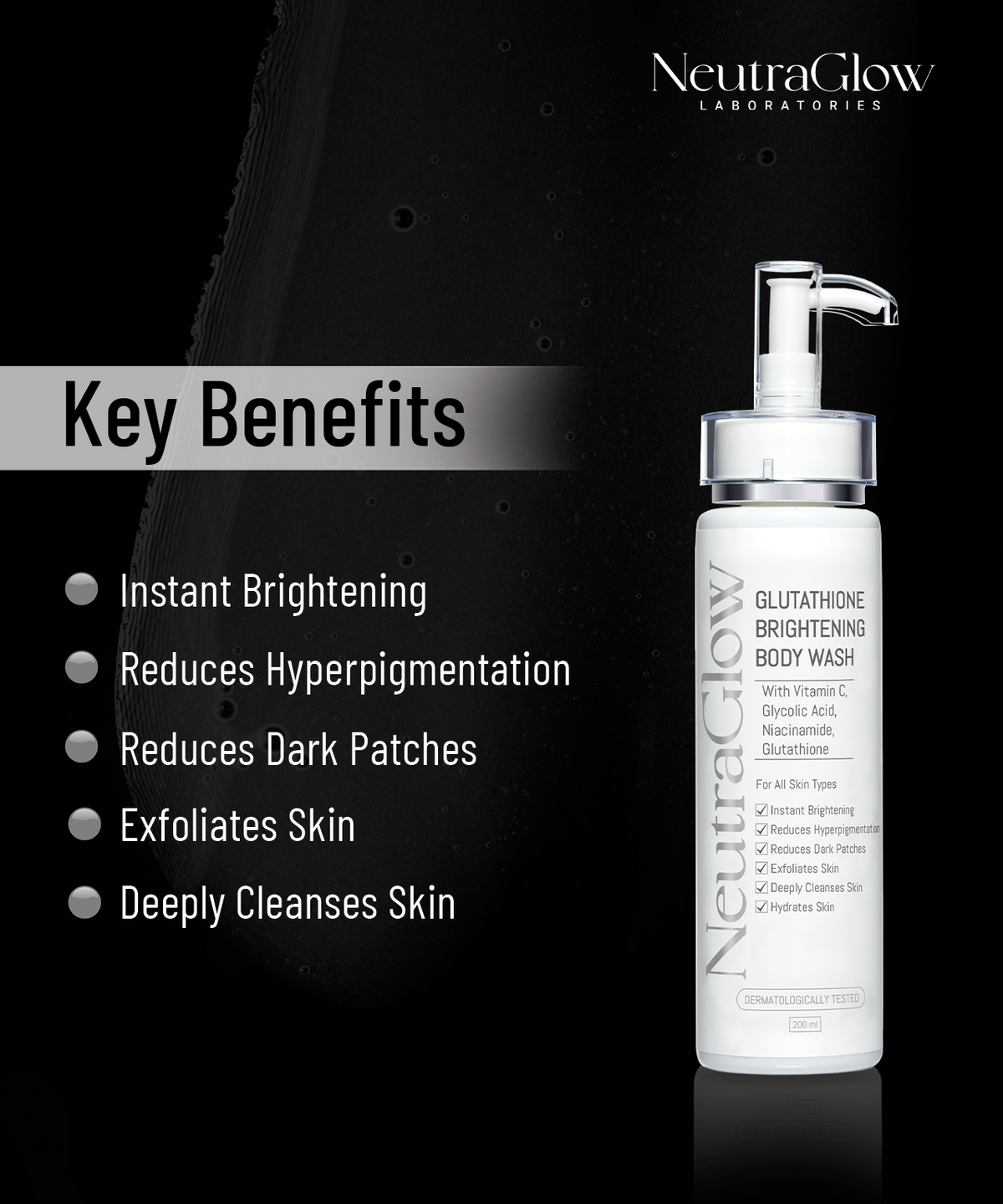 Glutathione Brightening Body Wash